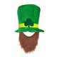thumbnail image 1 of Sombreros de nueva tendencia irlandeses. Sombrero unisex con barba para el Día de San Patricio. Sombrero con barba para mujer., 1 of 1