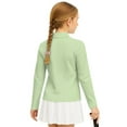 thumbnail image 2 of Psesaysky Girls Cute Frog Strawberry Print Sweatshirts Kids Casual Long Sleeve Trendy Tops Fall Comfy Lightweight Quarter Zip Pullovers Athletic Thermal Coat 12-13 Years, 2 of 6