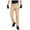Khaki, variant on Lindreshi Cargo Pants Women Men's Stretch Fabrics Outdoor Pants Multi-pocket Overalls Combat Training Pants