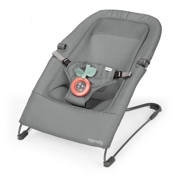 Bouncer De Bebé Ingenuity Stow & Go Compact Folding Gris