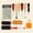 13 Pc, variant on CAURHQSX Professional Leather Craft Tools Kit Home Hand Sewing Stitching Punch Carving Work Saddle Leathercraft Accessories