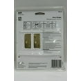thumbnail image 3 of Everbilt 4 in. Bright Brass Finish Square Corner Security Door Hinge Pack of 3, 3 of 3