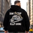 thumbnail image 2 of Big and Tall Men Hoodie Plus Size Hooded Sweatshirt Fleece Pullover 2XL H2 5KP9 G14, 2 of 7