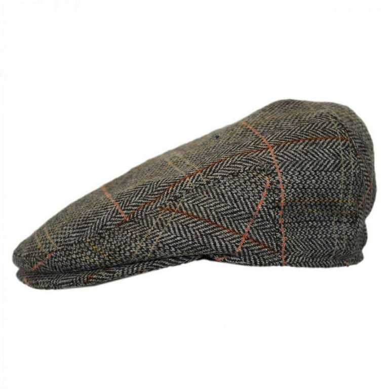 Baby Tweed Wool Blend Ivy Cap 48cm 18 24 M Brown Gray