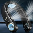 Neck Air Conditioner Portable Neck Fan Rechargeable Bladeless Neck Fans