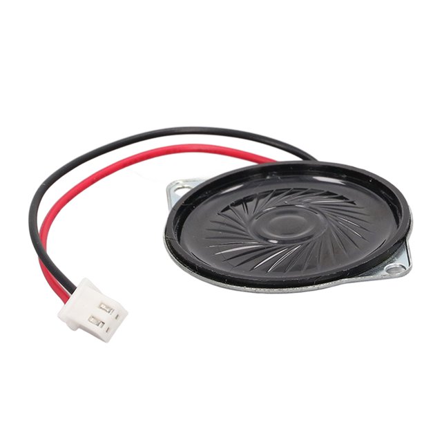 Altavoz De Imán Interno Redondo, Altavoz De Audio Sonido Claro Alta Sensibilidad DC12V Baja Distorsión 0.5W Para Teléfono De Emergencia