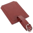 thumbnail image 5 of WASHWEPE Travelers 1Set Practical Design Pu Small Luggage Tags With Identification Function For Suitcase Check-in, 5 of 8