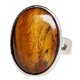 thumbnail image 5 of Anillo de boda Hugo piedras preciosas ovaladas de cristal natural amarillo, 5 of 5