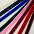 thumbnail image 3 of yuksok oshhni 8pcs 2Yards Glitter Velvet Ribbon Assorted Colors 9mm Craft Gift Wrapping, 3 of 9