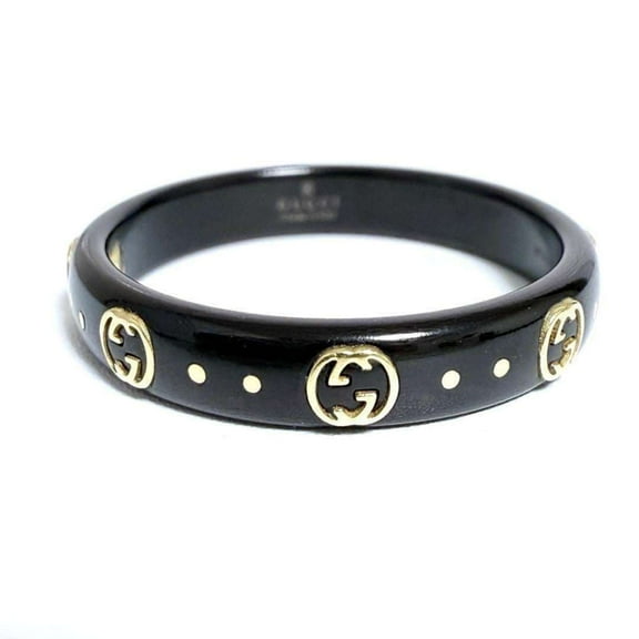 Pre-Owned Gucci Men's Ring K18 Interlocking G Icon