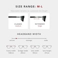 thumbnail image 7 of Lyzl Magnetic Reading Glasses for Men or Women, Computer Readers, Original Long, 7 of 7