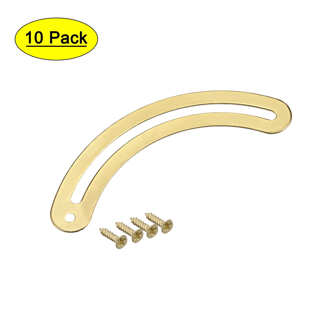 Uxcell Wooden Box Case Lid Support Hinge 95mm x 15mm 10PCS