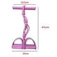 thumbnail image 5 of AUHomi Fitness Resistance Bands-4 Tube Pedal Ankle Puller 2025 Upgrade Stretch Bands for Exercise Sit Up Exercise Equipment AB Training Auxiliary Device Workout Equipment for Women Men, 5 of 6