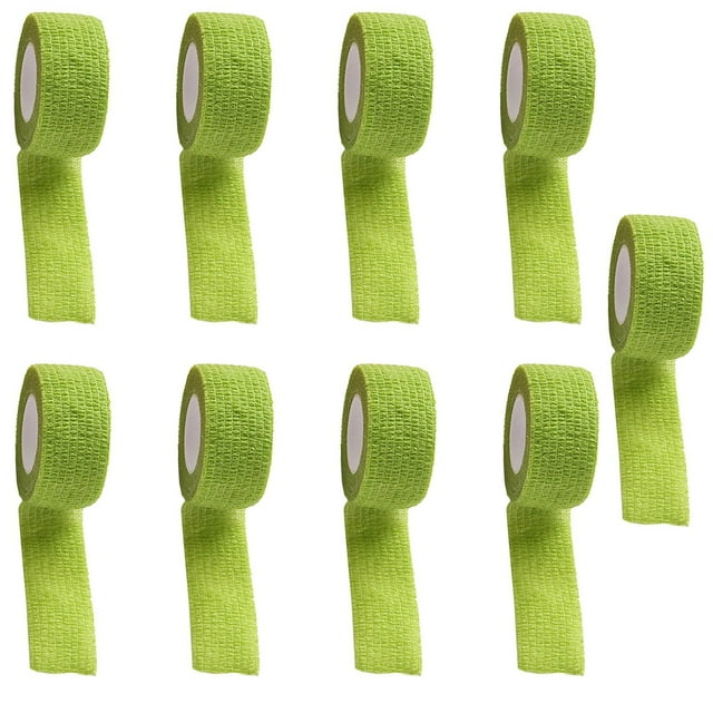 IMENGL Clearance! Delayuji Home Decor 9 Pack 1"Self Adhesive Wrap Self Stick Wrap for Ankle Wrist Finger Wrap Power for Compression One Size Multi-Color