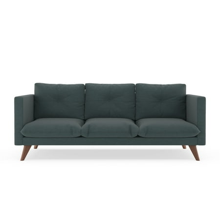 Jensen Sofa Oxford Weave Ocean Gray