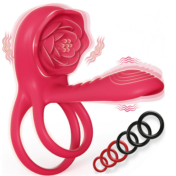 Vibrating Penis Ring Adult Sex Toys for Men