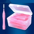 thumbnail image 3 of 40 Pcs Brosse Interdentaire Ultra Fine Fine Brosse Interdentaire Cure-Dent Bâton de Soie Dentaire Doux Soie Dentaire Douce Tête de Soie Dentaire Outil de Nettoyage Cure-Dent, 3 of 9