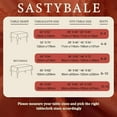 thumbnail image 6 of SASTYBALE 52x52 Inch Rust Red Vintage Maple Leaves Jacquard Tablecloth - Spill-Proof for Thanksgiving Feasts & Cozy Fall Dinners, 6 of 7