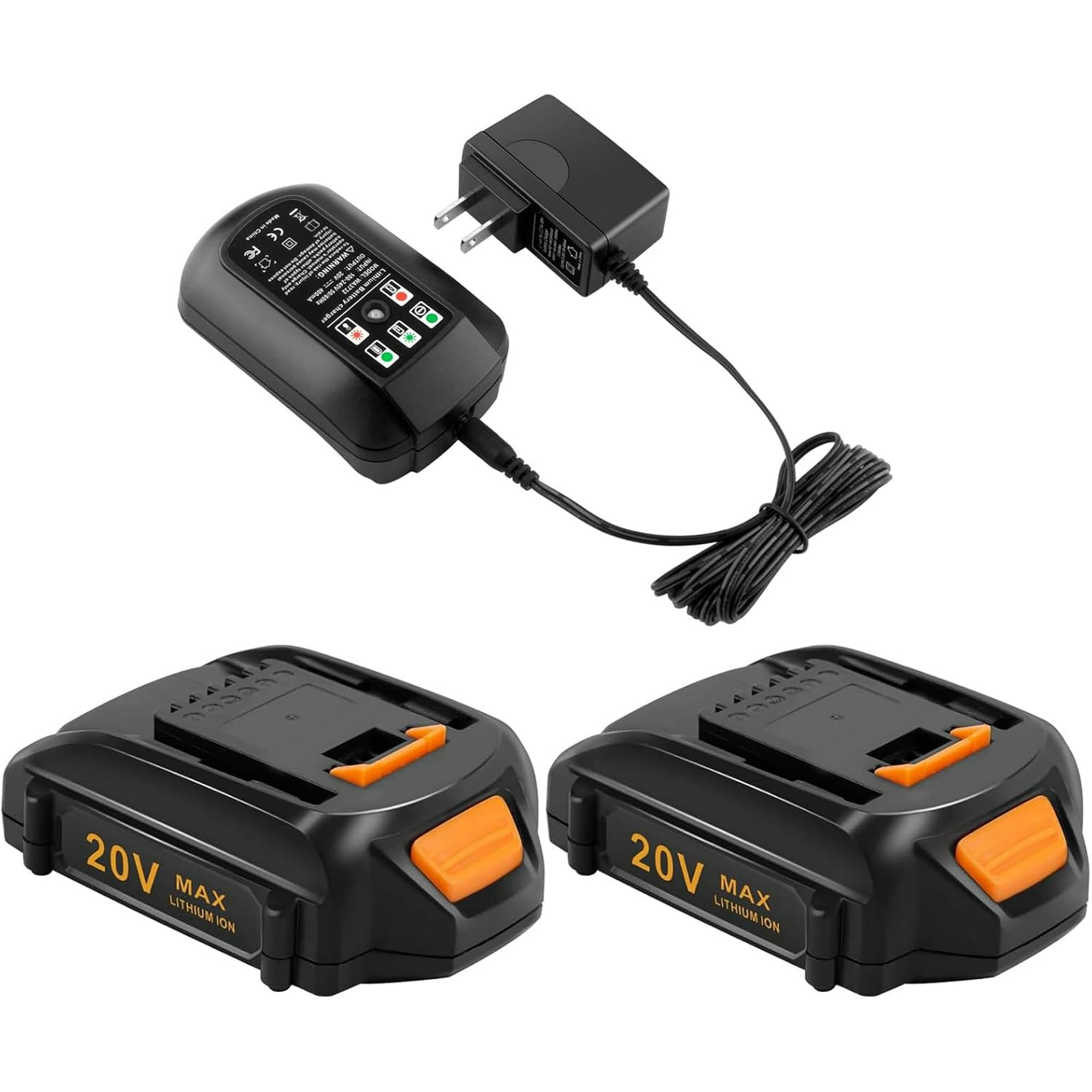 2Pack 20V WA3520 Battery for Worx 20V Lithium Battery