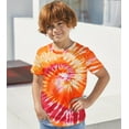 thumbnail image 4 of Aideaone Boys Girls Tie Dye Shirt Hippies Senior Rainbow Tees T Shirts for Kids 4-14 Years, 4 of 8
