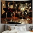 thumbnail image 2 of Orinice Wine Glasses Tapestry Wall Hanging Unique Style Graphic Tapestries Home Wall Decor Art for Living Room Bedroom Apartment Farmhouse Dorm 40x30inch, 2 of 6