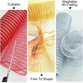 thumbnail image 4 of 2/3/4 Roll 10 Inch Decorative Mesh Ribbon Rolls, Fabric Mesh with Foil for Wreaths Front Door Decor Christmas Festival Party Accessories Party Decoration Supplies (10yds/roll）, 4 of 6