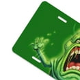 thumbnail image 3 of Ghostbusters Slimer License Plate Cover Aluminum Novelty Vanity Tag Protection License Plate Tag Sign Decorative For Various Car Truck Models, 3 of 8