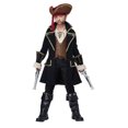 thumbnail image 3 of (X-Large, Multi) - Deluxe Pirate Captain Costume for Kids, 3 of 3