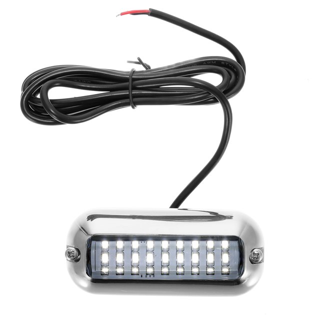 Luz Led Subacuática Ligera De 1000 Horas Ip68, Haz De Luz Impermeable Para Barco Oceánico, 120 Grados, Resistente A Los Golpes, Quemador De Popa Para Yate seitruly VI009082-02