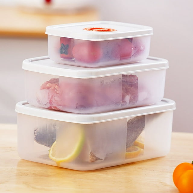 XYAIYT 3PCS Bento Lunchbox Set for Kids Adults Meal Prep Container with Transparent Cover Freezer Dishwasher Safe Food Storage Reusable Lunch Box for Work School Travel 10.14oz 23.67oz 33.81oz