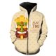 thumbnail image 3 of Sudadera con capucha y cremallera con estampado 3D de isla tropical hawaiana para hombre, gran oferta, sudadera informal de gran tamaño, ropa de calle, sudaderas con capucha de manga larga Harajuku, 3 of 5