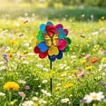thumbnail image 4 of Double Layer Glitter Windmill for Kids Outdoor Decoration Colorful Eye-Catching Toy with Easy Assembly, 4 of 6