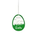 thumbnail image 4 of 3PCS 6.1in Easter Decorations Wooden Hanging Ornament for Front Door Wall Decor, Spring Easter Decor Bunny Egg Sign for Home and Basket, 4 of 9