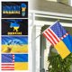 thumbnail image 3 of Bandera De Ucrania De 3X5 Pies, Bandera De Ucrania A Prueba De Viento, Poli茅ster Duradero, Bandera De Ucrania, Bandera Nacional De Ucrania Antidecoloraci贸n, 3 of 7