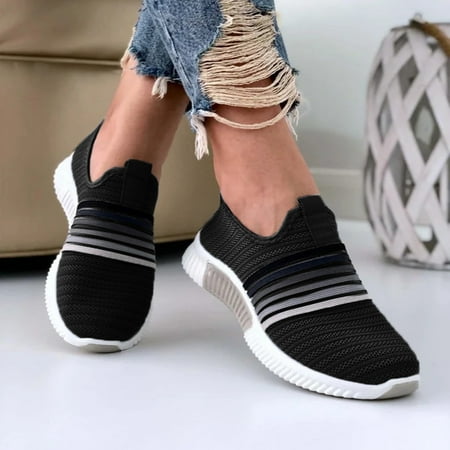 

Shpwfbe Shoes For Women Sneakers Flat Sport Fashion Slip On Mesh Breathable Sneakerssandalias Para Mujersandals Women