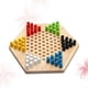thumbnail image 4 of Checker Game Wooden Chinese Checkers Hexagon Checkers for Playing 1Pcs Log Color, 4 of 5