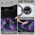 thumbnail image 4 of KUIFORTI Black Cat Universal Car Trunk Mat 29" x 39" Washable Trunk Protective Mat Stylish Vehicle Interior Accessories Non Slip for Daily Driving & Travel Use, 4 of 7