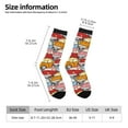 thumbnail image 2 of Cauagu Cute Cars Print Crew Socks for Women and Men,Adult Athletic Running Socks 1-Pair Sports Socks Work Gear Socks with Moisture Wicking, 2 of 6