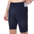 thumbnail image 3 of WIZUTIZ Men's Compression Shorts Workout Yoga Training Performance Shorts Baselayer Athletic Gym Running Rowing Underwear, 3 of 4