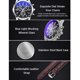 thumbnail image 4 of Mirar YAZOLE - Reloj de cuarzo para hombre, exquisito reloj de pulsera para hombre con bloqueo de luz azul, cristal mineral, tiempo preciso, puntero luminoso, 3 ATM, relojes de negocios a prueba de ag YAZOLE Mirar, 4 of 7