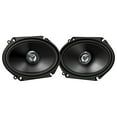 thumbnail image 3 of JVC Single DIN Digital Media Bluetooth USB AUX AM/FM Radio Stereo Car Audio Receiver Bundle Combo with 2x 6x8" 300W Peak Power 2-Way Factory Upgrade Coaxial Speakers, 16 Gauge 50 Feet Speaker Wire, 3 of 4