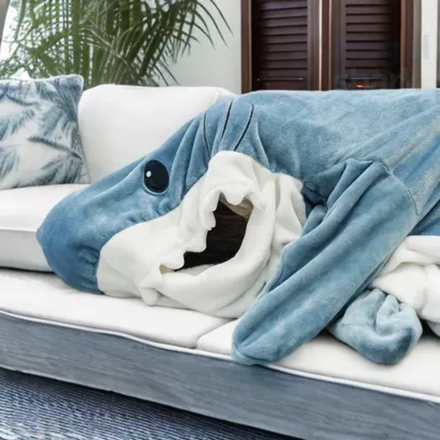 SnugglShark™ Wearable Fleece Blanket