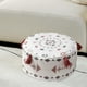 thumbnail image 5 of Cubierta de puf sin relleno de bricoje, cubierta de reposapiés para decoración de estar del mitorio del salón , ROJO Gloria Funda Puf, 5 of 8