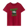thumbnail image 1 of Camiseta para mujer con cuello redondo, camisetas suaves y clásicas de verano para regalo de viaje para mujer M, 1 of 7