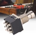 thumbnail image 4 of Guitars Pedal Box Switch, True Bypass Pedal Box Switch Metal Practical  For Audio Equipment Black, 4 of 8