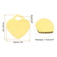 thumbnail image 2 of Uxcell Metal Blank Tags Stamping, 1.22"x1.18" Gold Blank Dog Tags DIY Engraving Blank Tags Pack of 10, 2 of 6