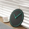 thumbnail image 3 of Modern Minimalist Concrete Collection Silent Wall Clock, 3 of 5