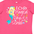 thumbnail image 4 of Inktastic 100 Magical Days of School with Blue Mermaid and Fish Boys or Girls Toddler T-Shirt, 4 of 5