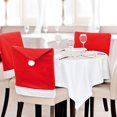 thumbnail image 2 of Funda Para Silla De Navidad, Juego De 6 Fundas Para Silla De Papá Noel Gorro Para Silla De Navidad Funda Para Silla De Navidad Para Decoración Navideña Cena Fiesta-Navidad Chai, 2 of 5