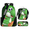 thumbnail image 1 of Rick And Morty School Bag Three-piece, Multi-size Backpack, Student School Bag, 1 of 3
